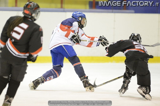 2015-02-07 Hockey Milano Rossoblu U14-Aosta 0962 Andrea Lodolo